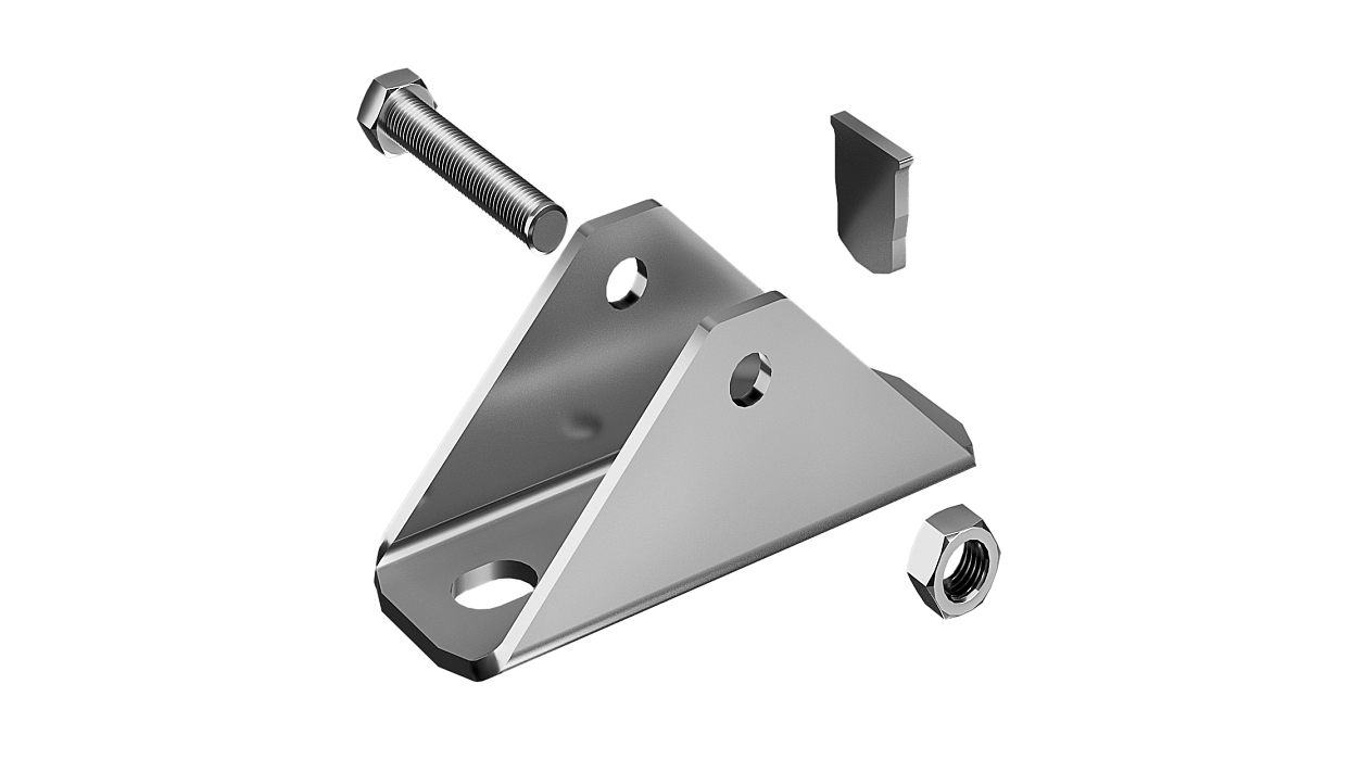 Уголок консольный MT-AB A регулируемый